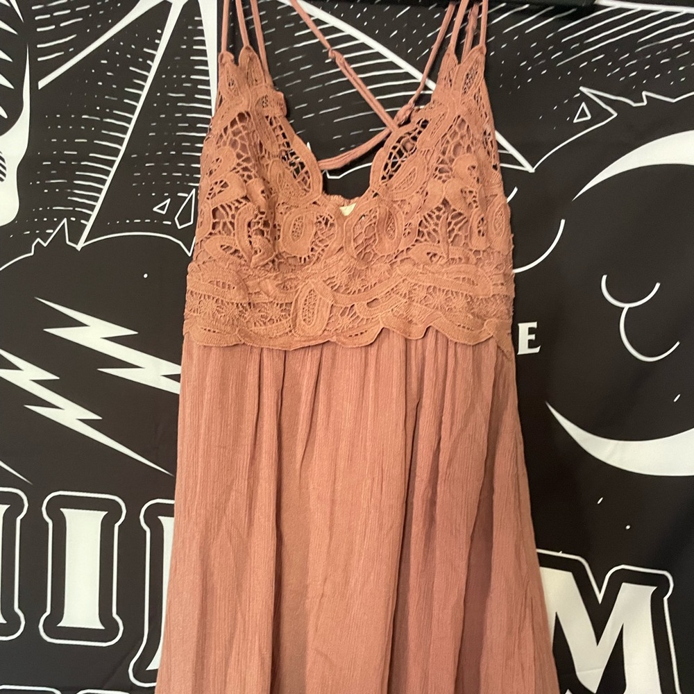 Listicle mauve summer dress